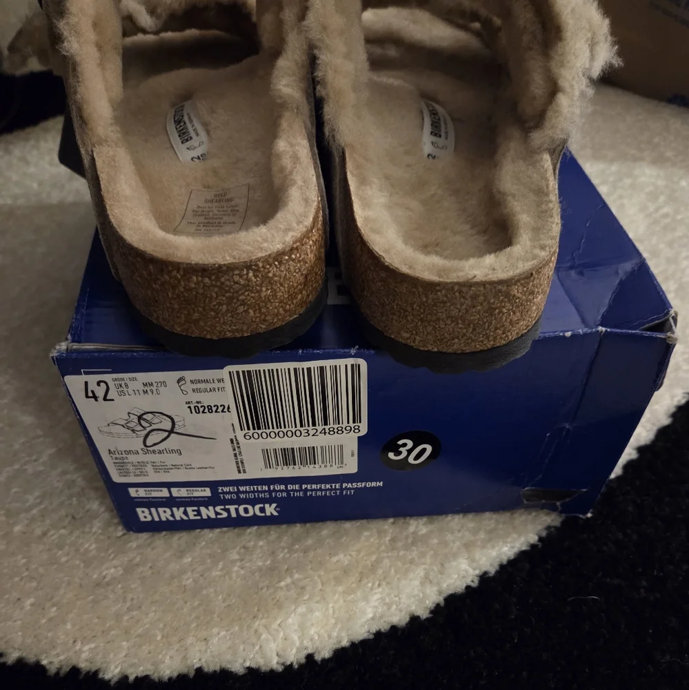 BIRKENSTOCK ARIZONA SHEARLING SANDAL SZ EU 42 - Picture 5 of 6